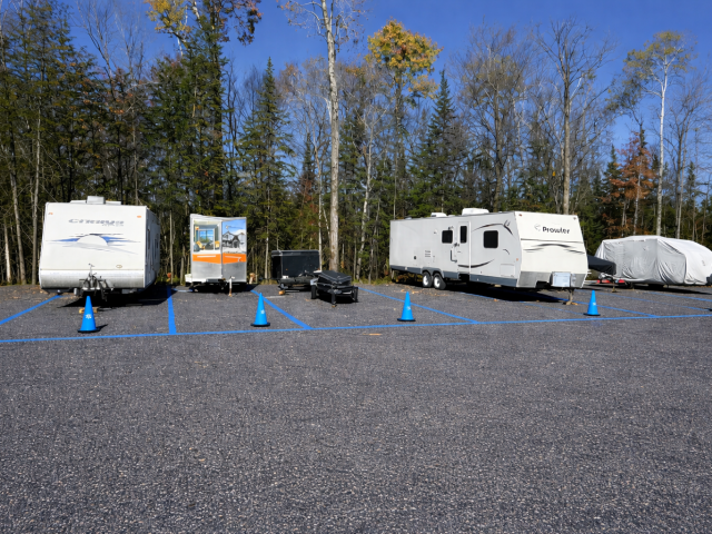 outdoor trailer storage